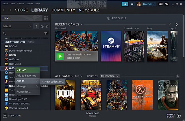 Read more about the article Organizing Your Steam Library Using Custom Collections